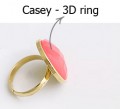 Casey ring - Pink