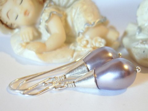 Slvreringe m. Swarovski Drber