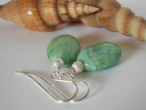 Slvreringe m. Malachite