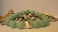 Armbnd m. Amazonit