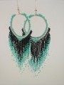 Slvreringe m. Seed Beads