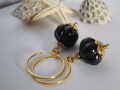 Guldreringe m. Grskar-Onyx