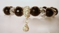 Armbnd Sort/Hvide Toner