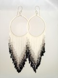 Slvreringe m. Seed Beads