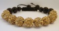 Krystal Armbnd -Gold-