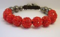 Krystal Armbnd -Ruby-