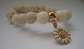 Armbnd m. Hvid Magnesit