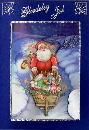 Julemand med trilleb�r