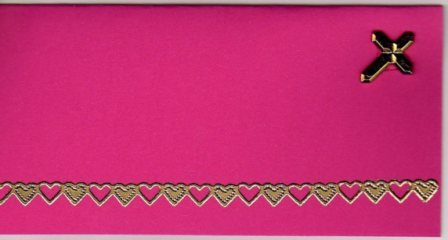 Konfirmations bordkort