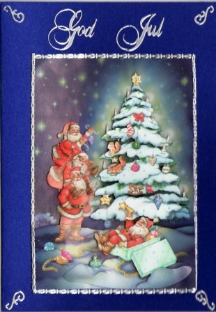 Nisser pynter juletr�