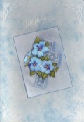 Blomster p kort