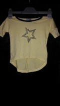 Stjerne Pige Tr�je Str: 92 / 1�-2 �r Farve Lys Gul