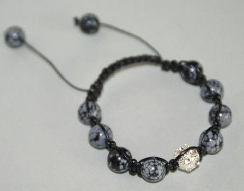 snowflake og rhinesten (hos Junnie)