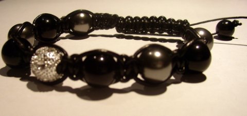 swarovski rhinesten og onyx