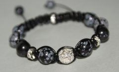 Obsidian snowflake