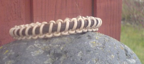 Armbnd med halehr fra din egen hest, enkeltknyttet.