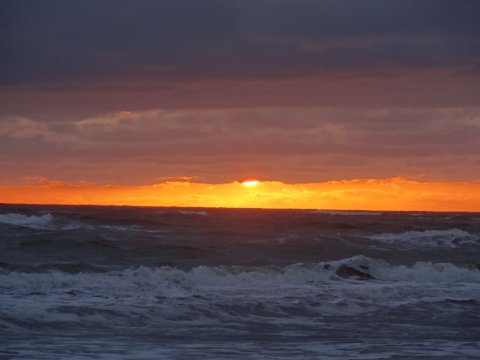 smuk solnedgang