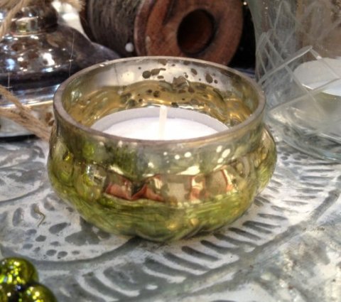 Votive green, 3,5x5,5 cm