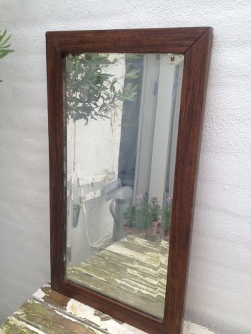 Vintage spejl, 38,5x69 cm