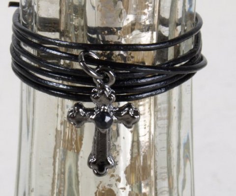 Mini cross, black