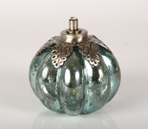 Olie lampe antik turkis, 10 cm