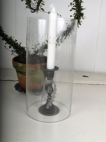 Cylinder glass, 14xH28 cm