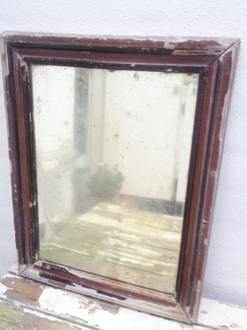 Vintage spejl, 39x50 cm