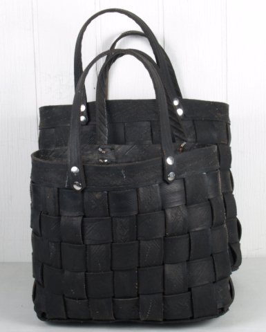 Gummi Tasche m. Hanke, Klein