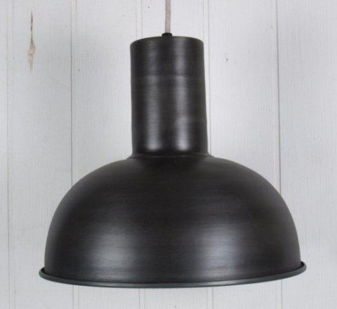 Metal lamp  w. fabric cord 27xH32cm