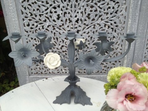 Church candlestand, low model, H24xB44 cm