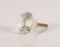 Knob glass, clear