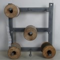 Frame f. ribbon and more, 9 holders, 21x10x23cm