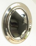 Mirror, 35,5x26,5x1,5 cm, nickel antique