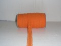 Lace ribbon, orange, 20mm