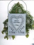 Lanterne f.hanging, zinc
