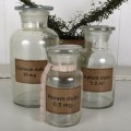 Pharmacy bottle, small, 11x7 cm