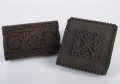 Vintage wooden print block large ass