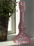 Candlestand, rose, 15 cm