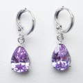 Sienna reringe med lilla swarovski sten - NYHED