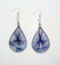 Deep Blue Thread Wrapped Tears reringe