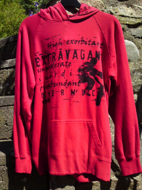 Freeze LS Sweat med htte