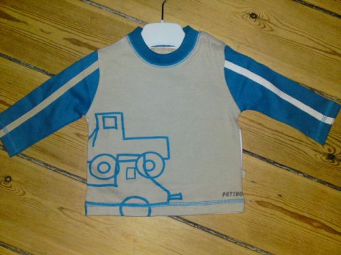 Petibom LS T-shirt med traktor