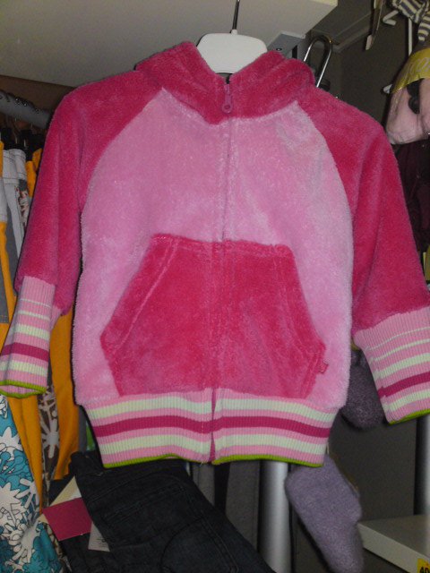 Tiny Minymo Jakke i Teddyfleece