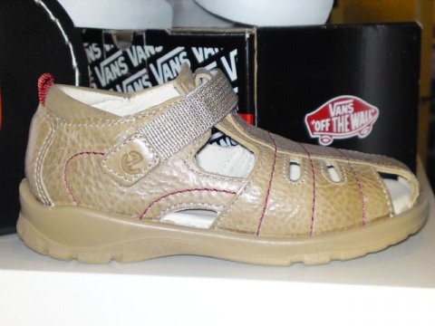 Ecco sandal  med velcrospnde