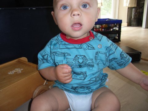 Minymo t-shirt med biler