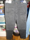 Fransa girls sort denimbuks med rib
