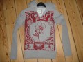 Grunt sweat med ribrmer og htte