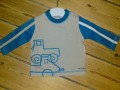 Petibom LS T-shirt med traktor