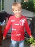 NEXT LEVEL t-shirt med lange rmer