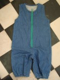 Tiny Minymo denimoverall med foer